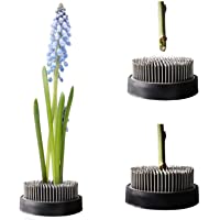 JUSTDOLIFE Flor Rana Acero Inoxidable Arreglador Profesional De La Flor Titular Pin Rana